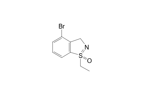 4-Bromo-1-ethyl-3H-1.lambda.4-benzo[d]isothiazole 1-oxide