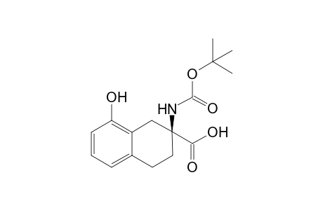 (S)-2-[(t-Butoxy)carbonylamino]-8-hydroxy-1,2,3,4-tetrtahydrnaphthalene-2-carboxylic acid