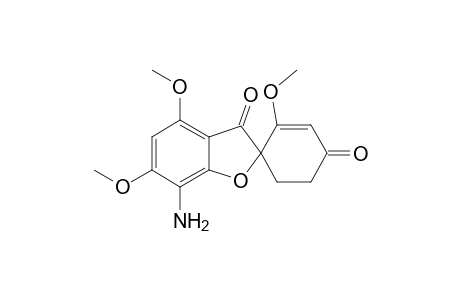 Spiro[benzofuran-2(3H),1'-[2]cyclohexene]-3,4'-dione, 7-amino-2',4,6-trimethoxy-