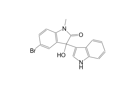 5-bromo-3-hydroxy-3-(1H-indol-3-yl)-1-methylindol-2-one 5-bromo-3-hydroxy-3-(1H-indol-3-yl)-1-methyl-indolin-2-one 5-bromo-3-hydroxy-3-(1H-indol-3-yl)-1-methyl-2-indolinone 5-bromo-3-hydroxy-3-(1H-indol-3-yl)-1-methyl-oxindole 5-bromo-3-hydroxy-3-(1H-indol-3-yl)-1-methyl-indol-2-one
