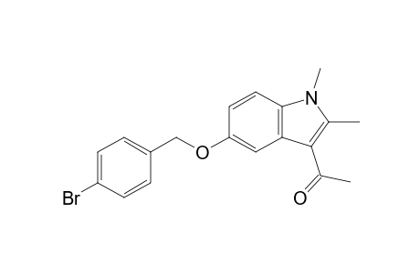 1-[5-(4-Bromobenzyloxy)-1,2-dimethyl-1H-indol-3-yl]ethanone