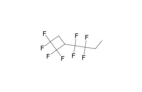 Cyclobutane, 1,1,2,2-tetrafluoro-3-(1,1,2,2-tetrafluorobutyl)-