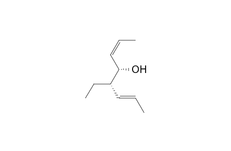 (2Z,4S,5S,6E)-5-Ethyl-2,6-octadien-4-ol