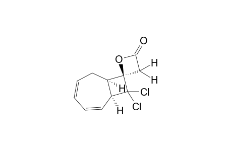 (1S,7S,8S)-9,9-Dichlorospiro[bicyclo[5.2.0]nona-2,4-dien-8-2'-oxetan]-4'-one