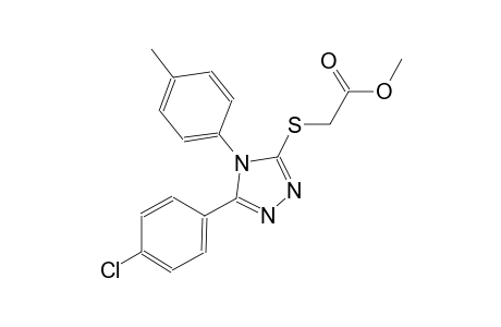 methyl {[5-(4-chlorophenyl)-4-(4-methylphenyl)-4H-1,2,4-triazol-3-yl]sulfanyl}acetate