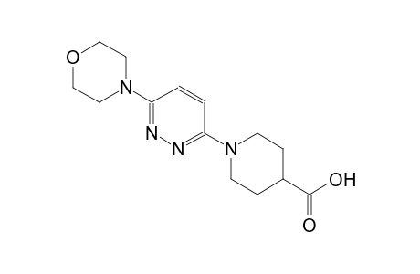 4-piperidinecarboxylic acid, 1-[6-(4-morpholinyl)-3-pyridazinyl]-
