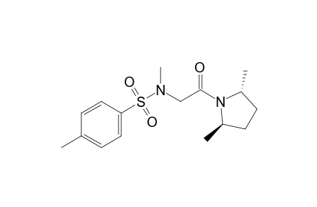 N-Methyl-N-tosyl-N'-[(2R,5R)-2,5-dimethylpyrrolidinyl]sarcosinamide