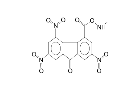 2,5,7-trinitro-4-methylaminooxycarbonyl-9H-9-fluorenone