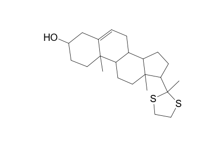 10,13-dimethyl-17-(2-methyl-1,3-dithiolan-2-yl)-2,3,4,7,8,9,11,12,14,15,16,17-dodecahydro-1H-cyclopenta[a]phenanthren-3-ol