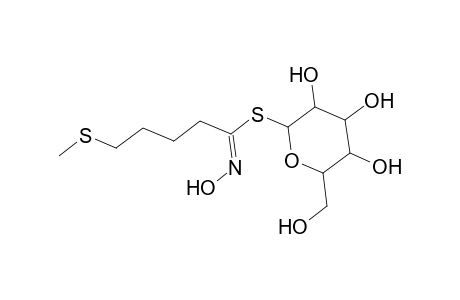 1-S-[(1E)-N-Hydroxy-5-(methylsulfanyl)pentanimidoyl]-1-thiohexopyranose