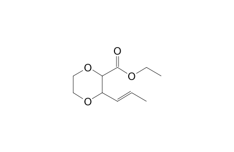(E/Z)-Ethyl 3-propenyl-1,4-dioxane-2-carboxylate