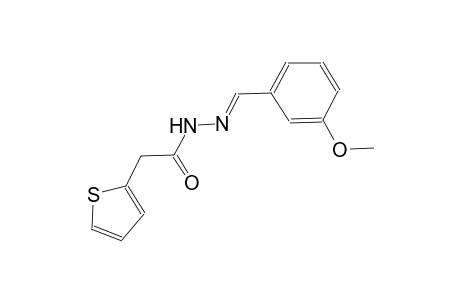 N'-[(E)-(3-methoxyphenyl)methylidene]-2-(2-thienyl)acetohydrazide