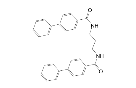 N-{3-[([1,1'-biphenyl]-4-ylcarbonyl)amino]propyl}[1,1'-biphenyl]-4-carboxamide