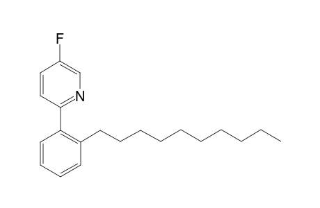 2-(2-n-Decylphenyl)-5-fluoropyridine