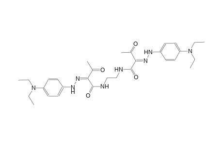 butanamide, 2-[[4-(diethylamino)phenyl]hydrazono]-N-[2-[[(2E)-2-[2-[4-(diethylamino)phenyl]hydrazono]-1,3-dioxobutyl]amino]ethyl]-3-oxo-, (2Z)-