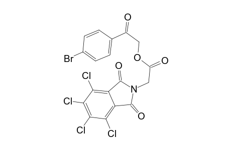 2-(4-Bromophenyl)-2-oxoethyl (4,5,6,7-tetrachloro-1,3-dioxo-1,3-dihydro-2H-isoindol-2-yl)acetate