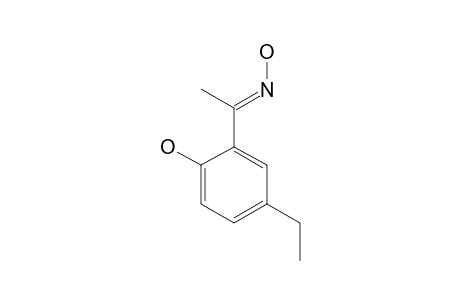 5'-ETHYL-2'-HYDROXYACETOPHENONE, (E)-OXIME