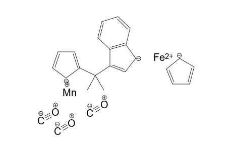 Ferrous cyclopenta-2,4-dien-1-ide 3-(1-cyclopenta-1,3-dien-1-yl-1-methylethyl)-1H-inden-1-ide manganese(I) tricarbonyl