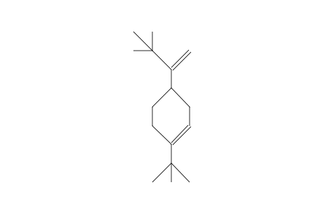 1-tert-Butyl-4-(1-tert-butyl-vinyl)-cyclohex-1-ene