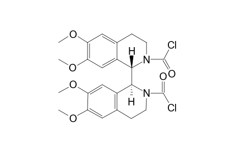 2,2'-bis(2"-Chlorocarbonyl)-6,6'-7,7'-tetramethoxy-1,1'-bis(1,2,3,4-tetrahydoisoquinoline)