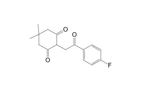 2-[2-(4-Fluorophenyl)-2-oxoethyl]-5,5-dimethylcyclo hexane-1,3-dione
