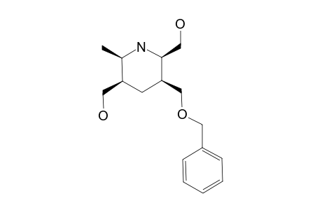 (3-BENZYLOXYMETHYL-5-HYDROXYMETHYL-6-METHYL-PIPERIDIN-2-YL)-METHANOL