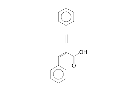 (2Z)-2-benzal-4-phenyl-but-3-ynoic acid