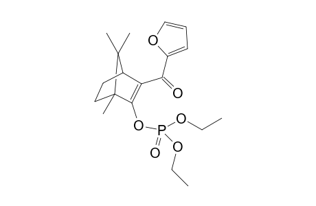 Diethyl 3-(2-Furoyl)-1,7,7-trimethylbicyclo[2.2.1]hept-2-en-2-yl Phosphate