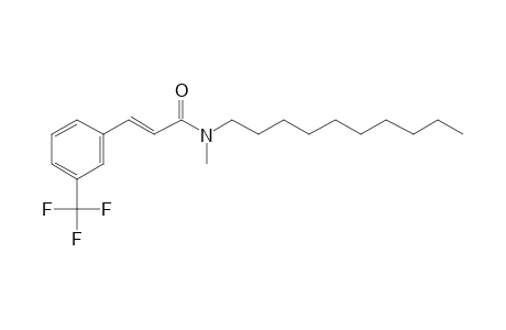 Trans-cinnamamide, N-decyl-N-methyl-3-trifluoromethyl-