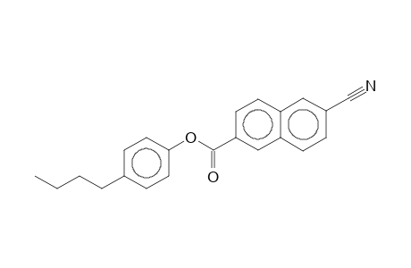 6-Cyanonaphthalene-2-carboxylic acid, 4-butylphenyl ester