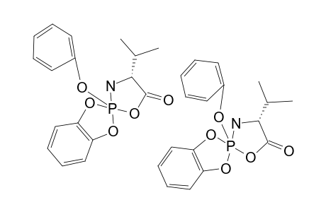 2-PHENOXY-1,3-PHENYLENEDIOXO-1,3,2-IMINO-(ISOPROPYL)-ACETOXYPHOSPHORANE;2-PHENOXY-2,7(5)-SPIRO-[1,3,2-BENZODIOXAPHOSPHOLE-2,2'-1,3,2-OXAZAPHOSPHO