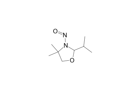 2-Isopropyl-4,4-dimethyl-3-nitroso-1,3-oxazolidine