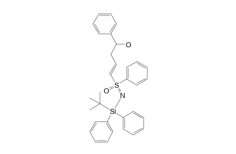 1-Phenyl-4-(N-t-butyldiphenylsilyl-S-phenylsulfonimidoyl)-3-buten-1-ol