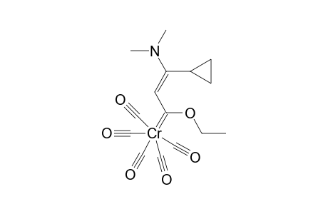 Carbon monoxide;[(E)-3-cyclopropyl-3-(dimethylamino)-1-ethoxy-prop-2-enylidene]chromium