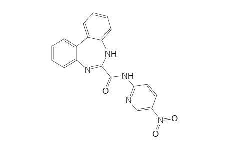 N-(5-Nitropyridin-2-yl)-5H-dibenzo[d,f][1,3]diazepine-6-carboxamide