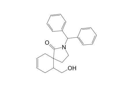 N-(Diphenylmethyl)-6-(hydroxymethyl)-2-aza-spiro[4,5]dec-8-en-1-one