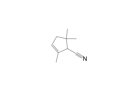 2-Cyclopentene-1-carbonitrile, 2,5,5-trimethyl-, (.+-.)-