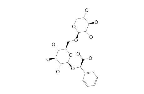 LUCUMINIC-ACID;[6-O-(BETA-D-XYLOPYRANOSYL)-BETA-D-GLUCOPYRANOSYLOXY]-2-PHENYLCARBOXYLIC-ACID