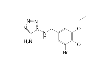 1-N-[(3-bromo-5-ethoxy-4-methoxyphenyl)methyl]-1H-1,2,3,4-tetrazole-1,5-diamine
