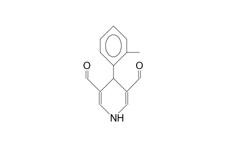 4-(2-Methyl-phenyl)-1,4-dihydro-pyridine-3,5-dicarbaldehyde