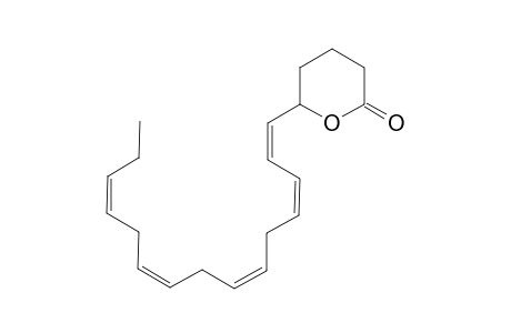 (all-Z)-1-(2-Oxotetrahydropyran-6-yl)pentadeca-1,3,6,9,12-pentaene