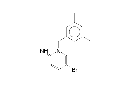 5-Bromanyl-1-[(3,5-dimethylphenyl)methyl]pyridin-2-imine