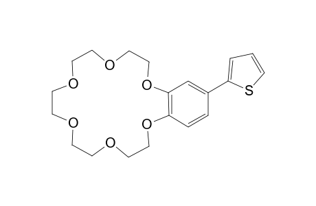 18-(2-thienyl)-2,3,5,6,8,9,11,12,14,15-decahydro-1,4,7,10,13,16-benzohexaoxacyclooctadecin