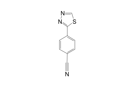 2-(4-CYANOPHENYL)-1,3,4-THIADIAZOLE