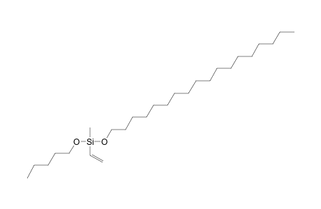 Silane, methylvinyl(pentyloxy)octadecyloxy-