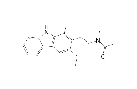 Acetamide, N-[2-(3-ethyl-1-methyl-9H-carbazol-2-yl)ethyl]-N-methyl-