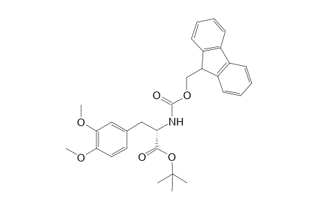(2S)-3-(3,4-dimethoxyphenyl)-2-(9H-fluoren-9-ylmethoxycarbonylamino)propionic acid tert-butyl ester