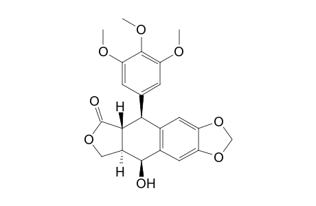 (5S,5aR,8aR,9S)-5-hydroxy-9-(3,4,5-trimethoxyphenyl)-5a,6,8a,9-tetrahydro-5H-isobenzofuro[5,6-f][1,3]benzodioxol-8-one