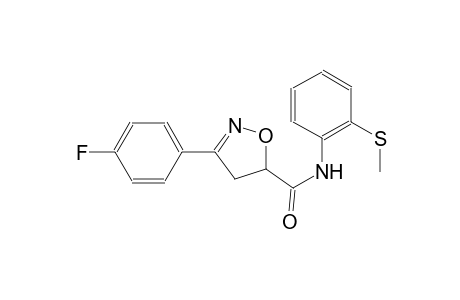 5-isoxazolecarboxamide, 3-(4-fluorophenyl)-4,5-dihydro-N-[2-(methylthio)phenyl]-