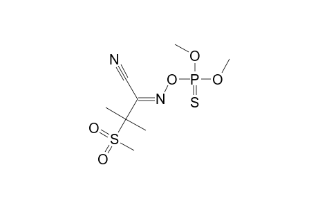 2,4-Dioxa-5-aza-3-phosphahept-5-ene-7-nitrile, 3-methoxy-6-[1-methyl-1-(methylsulfonyl)ethyl]-, 3-sulfide